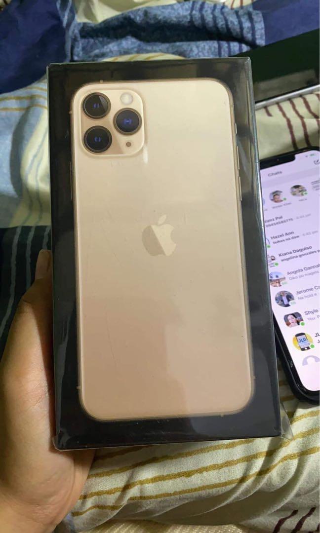 Iphone 11 Pro Max Gold 256gb Sealed Mobile Phones Tablets Iphone Iphone 11 Series On Carousell