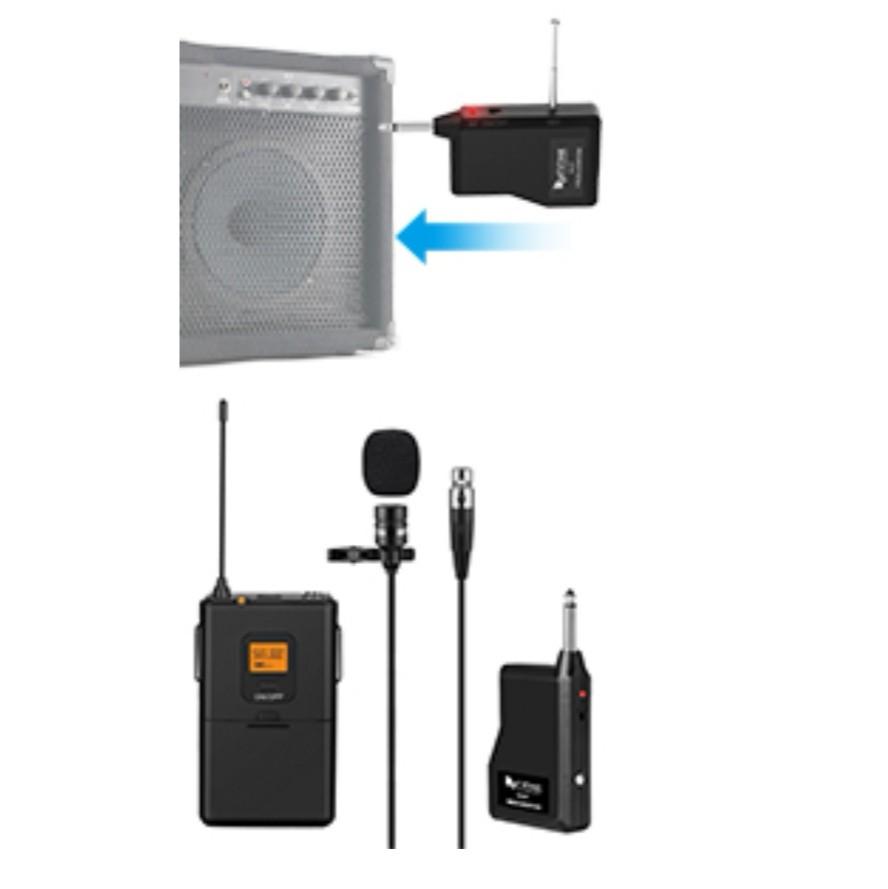FIFINE K037B Wireless Microphone System, Wireless Microphone set