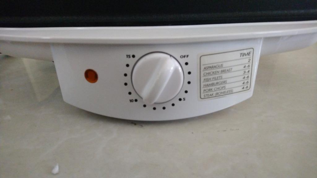 Kyowa Steam Grill (Category: Cookware & Accessories) located in Manila. Submitted by breadcrumb3000 (Listing ID 1000230659, Image 2). Description: Kyowa TSK-249 Steam and Grill Which is better? Steaming or grilling? Why not both? How to use? See video : https://youtu.be/Wod1Y_qIPw4 (not my video) Brand new - never used (old box). Hard to find combination of steamer and griller - out of production. Lightweight aluminum construction. 15 minute time