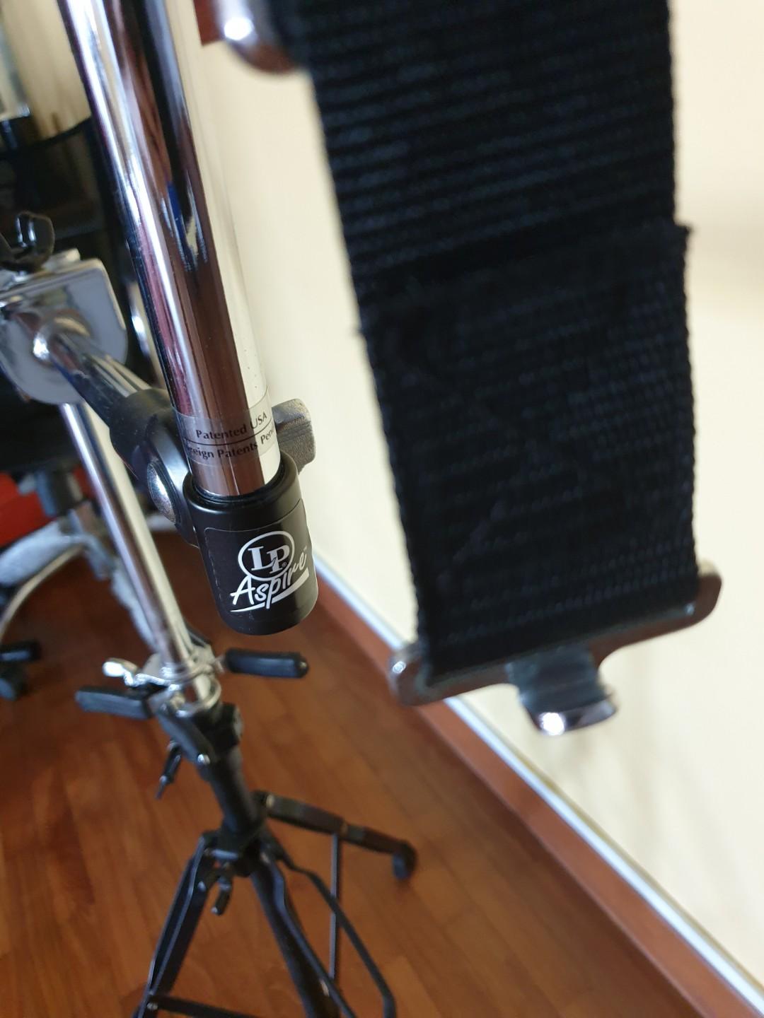 LP Aspire Conga Stand with Bongo Stand addon, Music & Media, Music