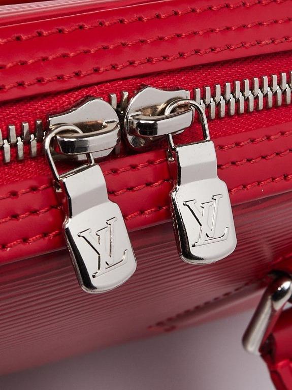 Louis Vuitton Magnificent Red Epi Leather Jasmin Top Handle Bag #253827