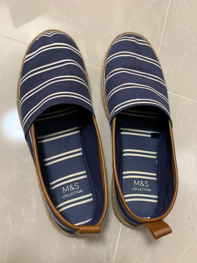 marks and spencer mens canvas shoes