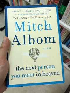 Mitch albom book, hardbound