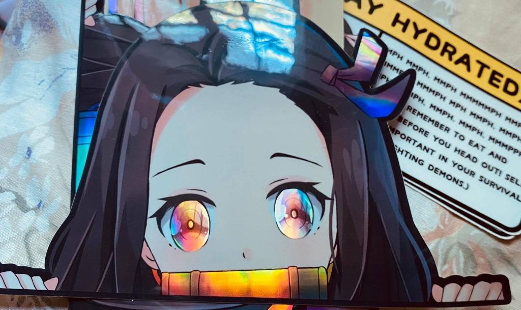 Nezuko Decal Vinyl Sticker Demon Slayer Kimetsu No Yaiba Anime Car Parts Accessories Emblem Sticker And Decals On Carousell 2020 popular 1 trends in automobiles & motorcycles, jewelry & accessories, novelty & special use, toys & hobbies with anime car accessories and 1. nezuko decal vinyl sticker demon