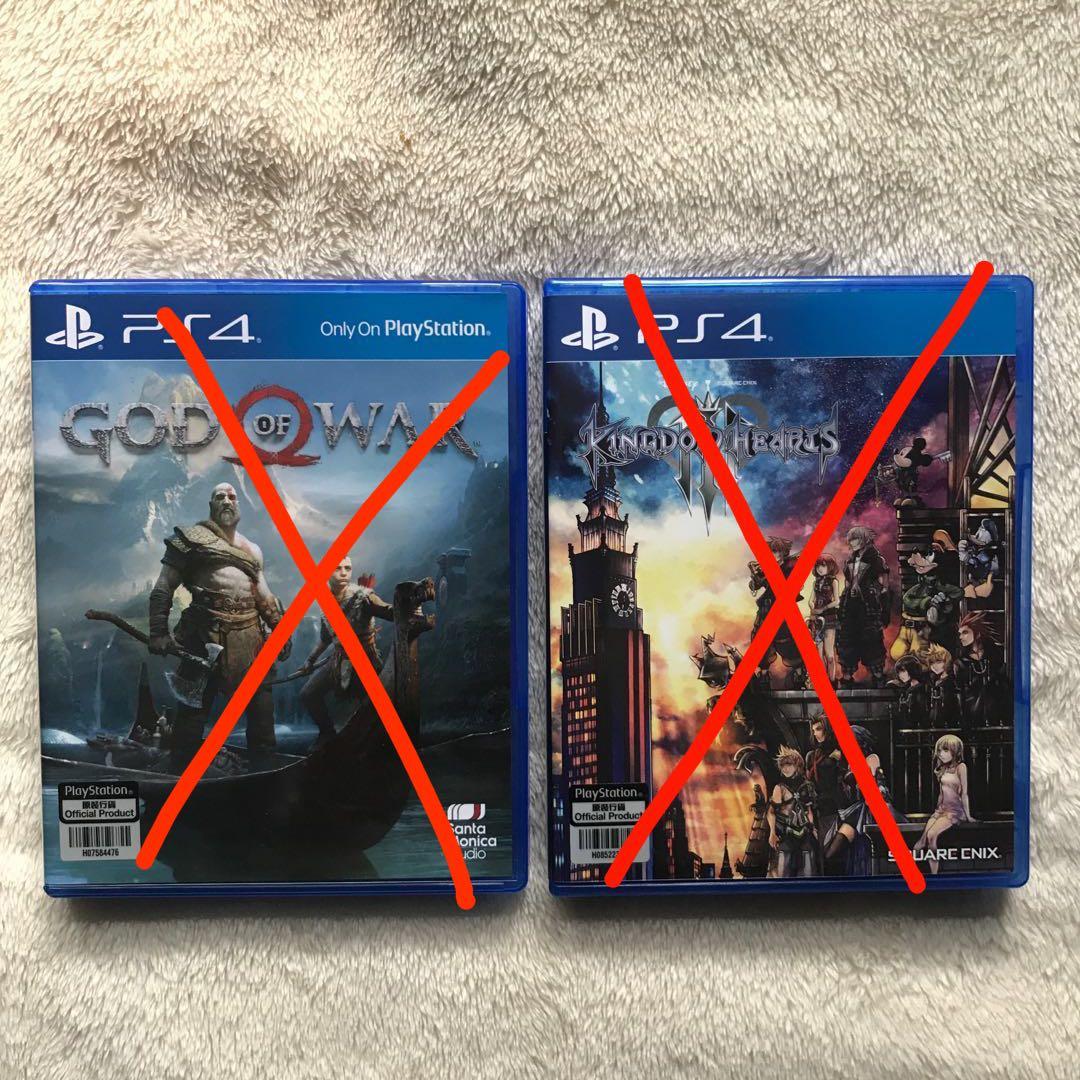 pre owned ps4 games
