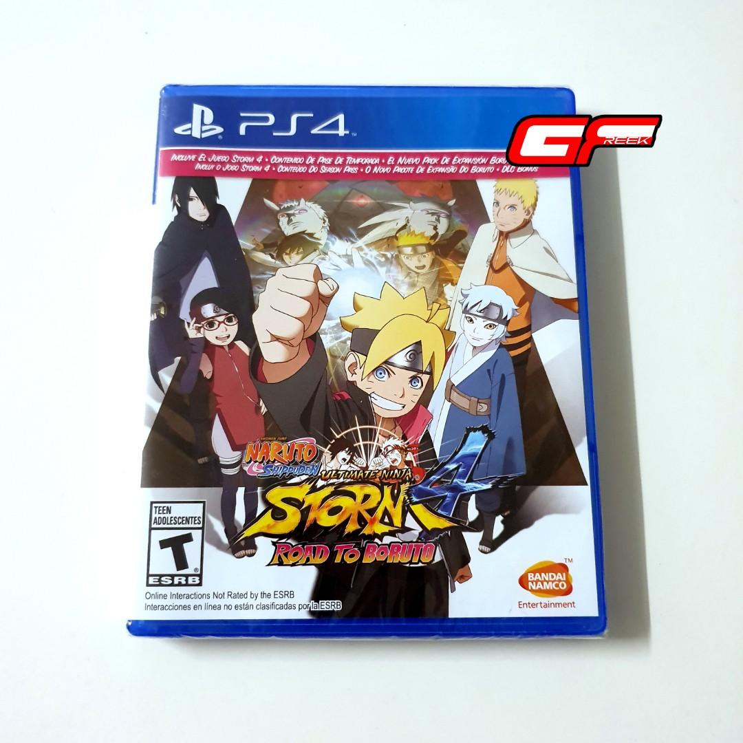 PS4 Naruto Ultimate Ninja Storm 4 Road To Boruto, Video Gaming, Video ...