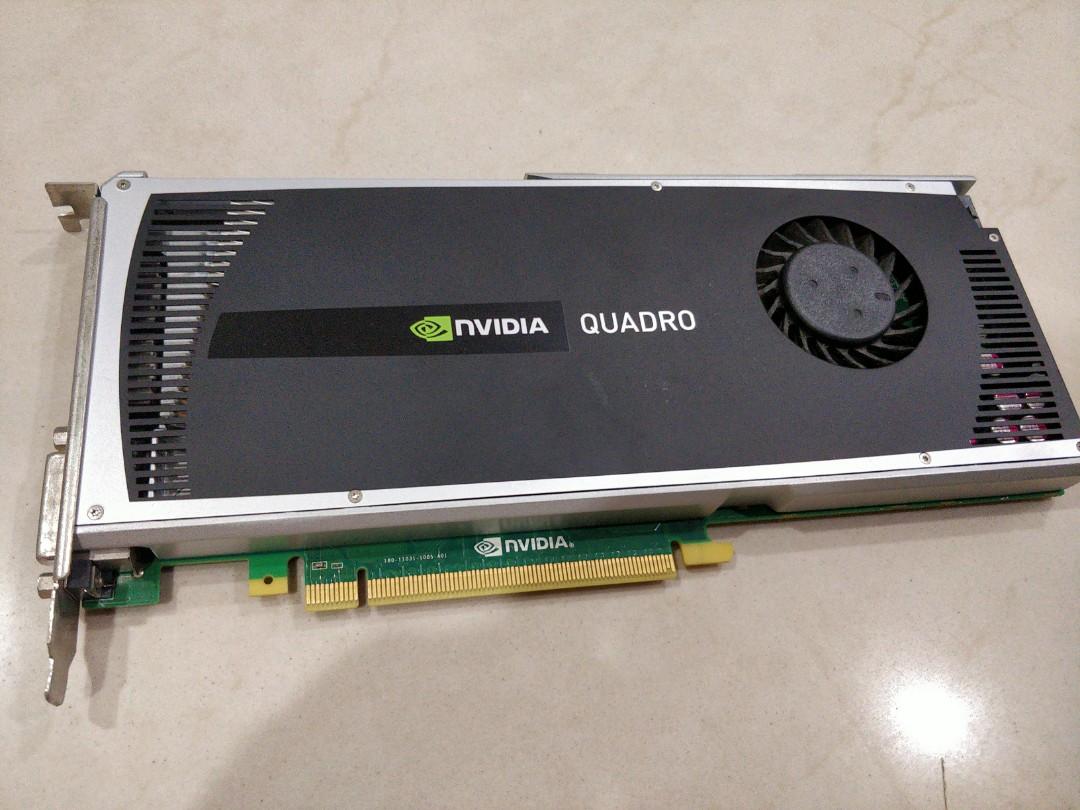Quadro 4000 Graphic Card Electronics Computer Parts Accessories On Carousell