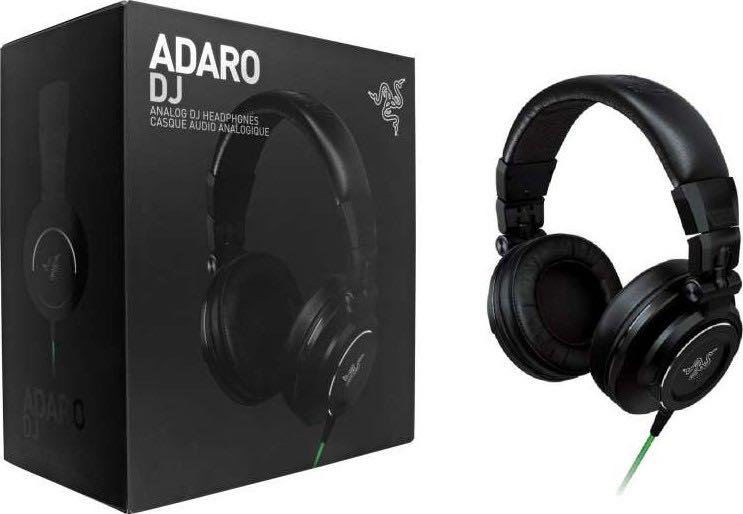 razer adaro dj analog headphones
