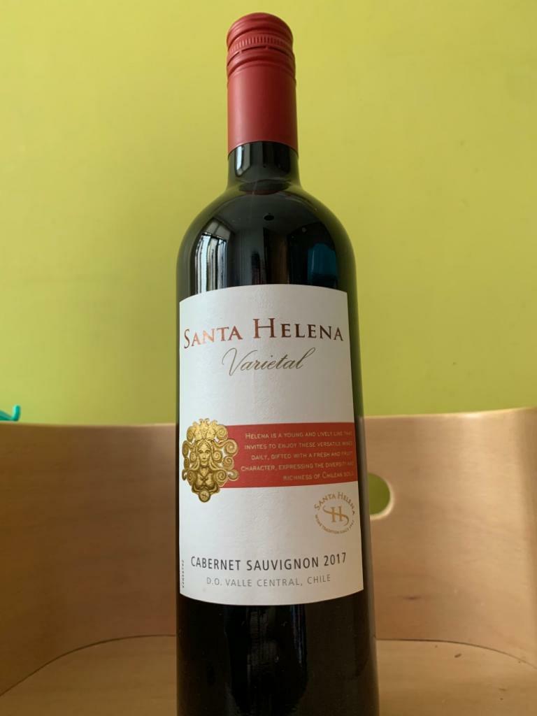 智利紅酒red Wine Santa Helena Varietal Cabernet Sauvignon 2017 嘢食 嘢飲 酒精飲料 Carousell