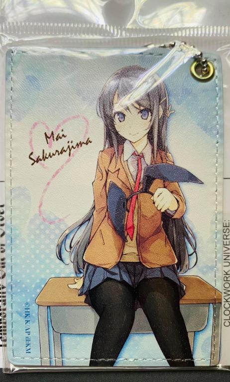 Sakurajima Mai Rascal Does Not Dream Of Bunny Girl Senpai Anime Leather Pass Case Design Craft Craft Supplies Tools On Carousell Anime profile anime shows kawaii art anime yandere anime animation anime drawings anime wall art. sakurajima mai rascal does not dream of bunny girl senpai anime leather pass case