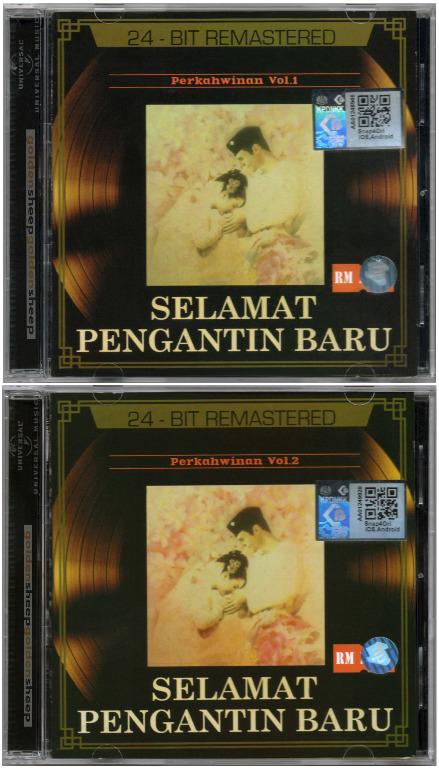 SELAMAT PENGANTIN BARU - Perkahwinan Vol.1 + Vol.2 - 2014 EMI 24-BIT