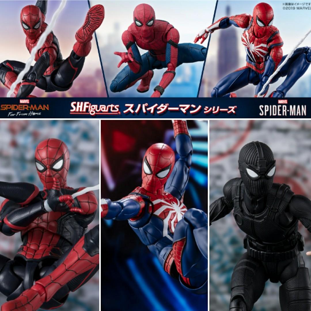 New SHF S.H.Figuarts PS4 Marvels Spider-Man Far From Home Advanced Suit Set