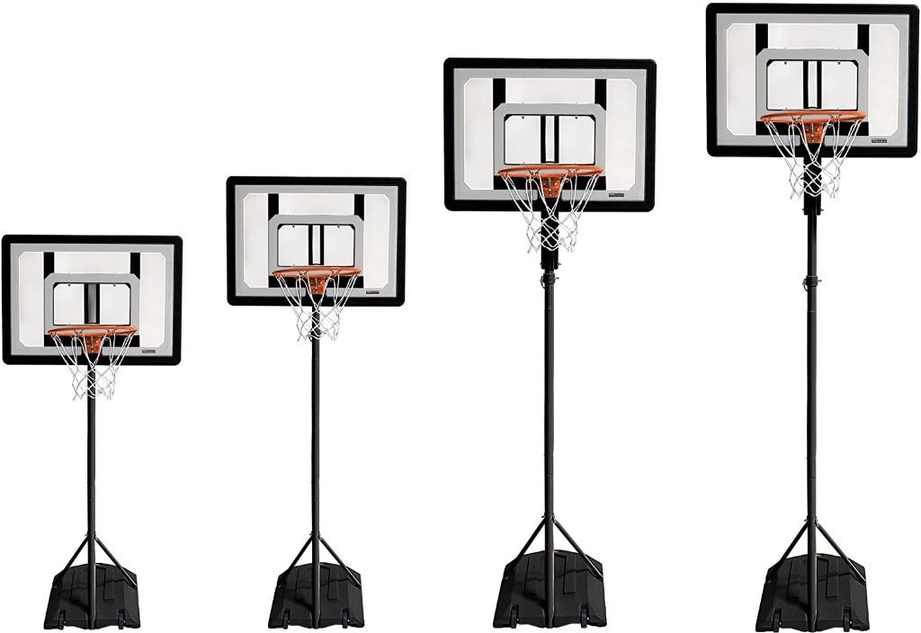 SKLZ Pro Mini Hoop Basketball System with AdjustableHeight Pole and 7