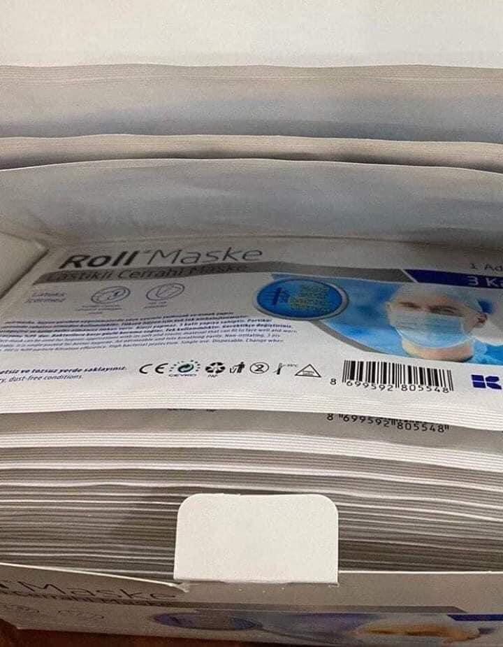 Surgical mask Made in Poland (Category: Medical Supplies & Tools) located in Paranaque City. Submitted by FLess.ph (Listing ID 1000254681, Image 2). Description: PLEASE READ. Open for RESERVATION individually wrapped each mask. made in Poland 50 pcs inside MADE IN POLAND NEXT WEEK ang Arrival. PARESERVE NA KASI KONTI LANG PO TLGA.. 5 boxes available .