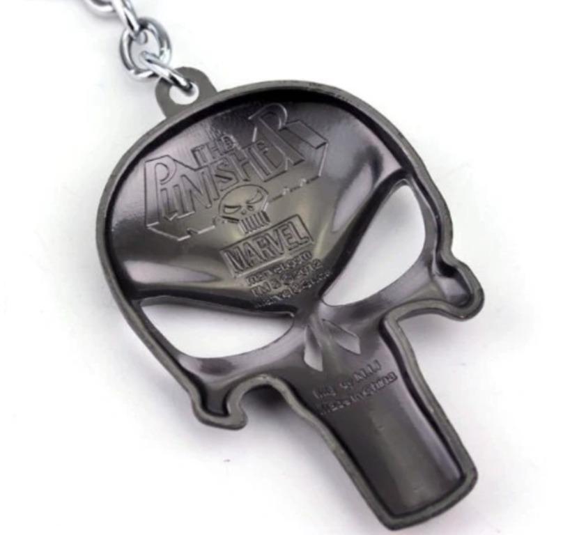 The Punisher Keychain Hobbies Toys Toys Games on Carousell