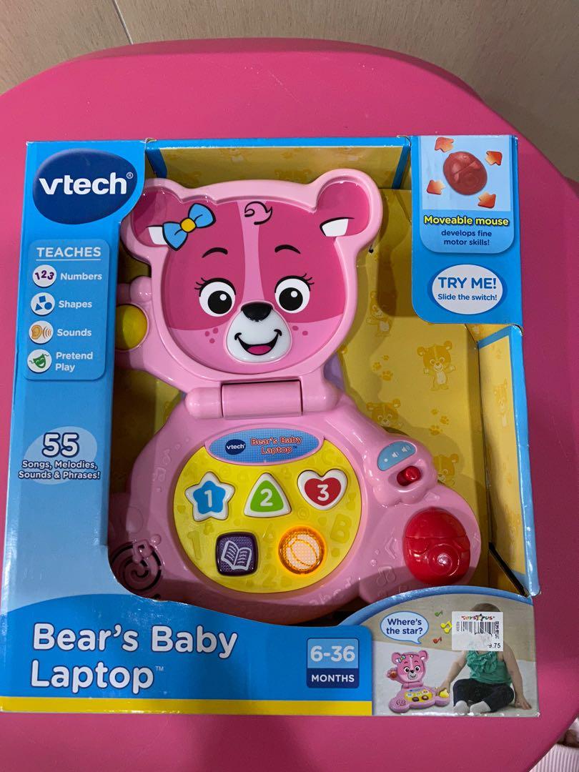 VTech Bear’s Baby Laptop Educational Babys Computer, Babies & Kids