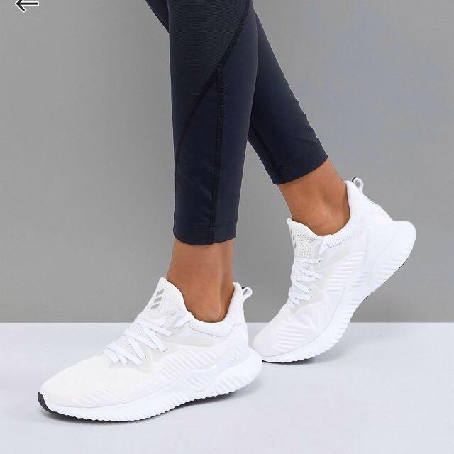 ADIDAS ALPHABOUNCE BEYOND in WHITE in Size UK 6.5