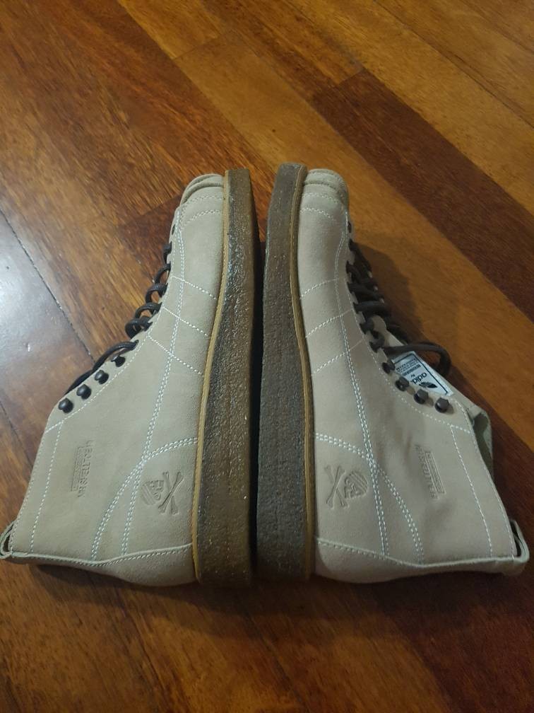 Adidas neighborhood shell toe sales boots