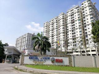 Apartment Kristal View Seksyen 7 Shah Alam Facing Mosque For Rent