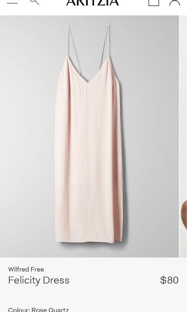 Aritzia felicity dress top