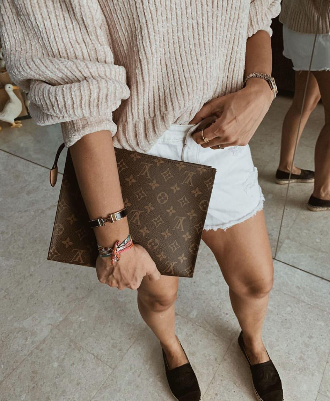 louis vuitton toiletry pouch outfit