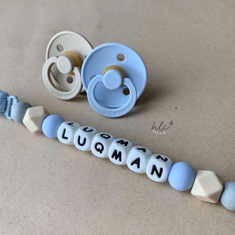 bibs pacifiers with name