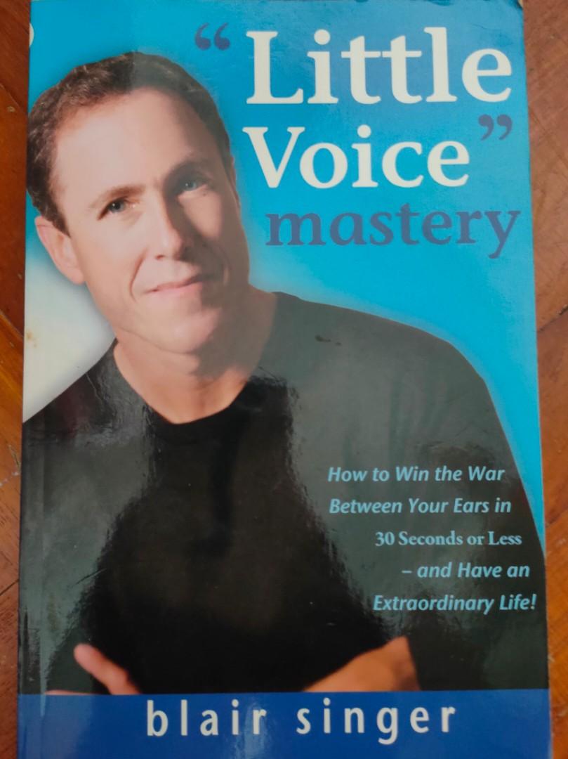 Blair Singer's Little voice mastery, Hobbies & Toys, Books & Magazines