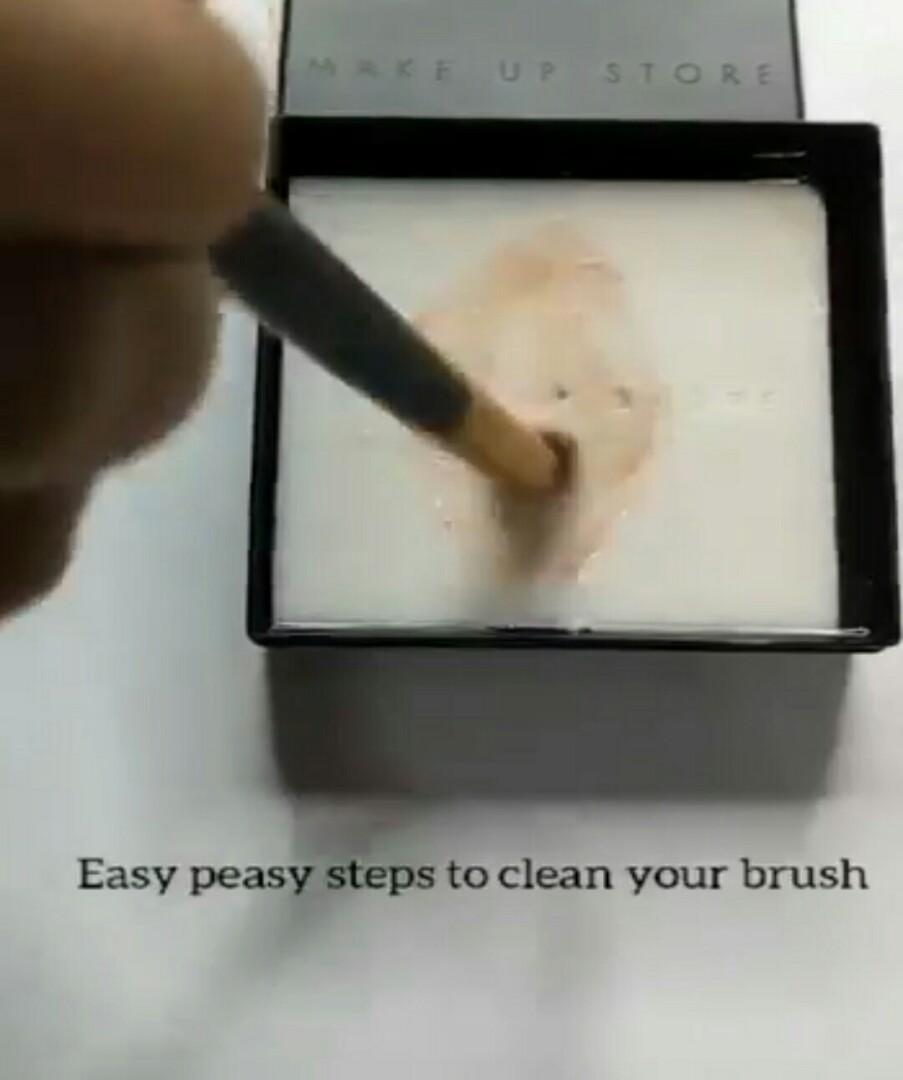 make up store brush cleansing soap