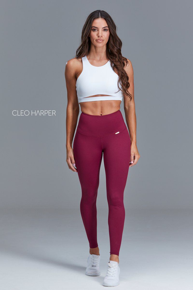 Cleo Harper Reign Leggings - Burgundy 