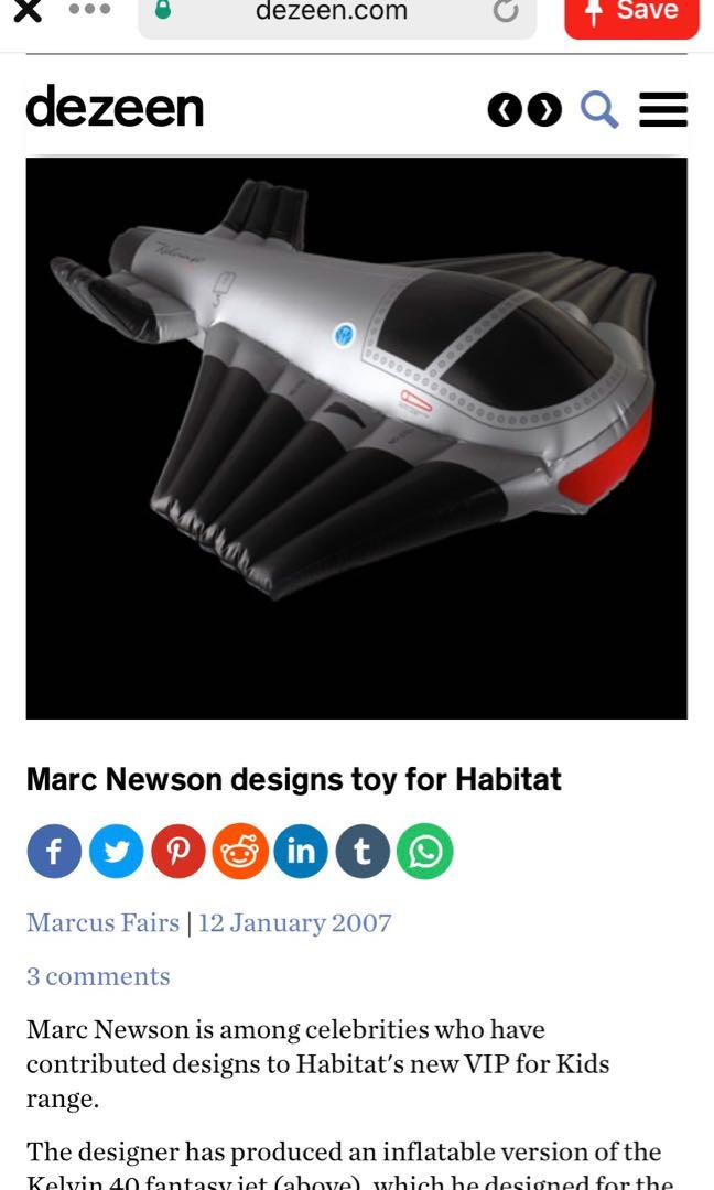 Kelvin 40 Jet Concept by Marc Newson. - Design Is This