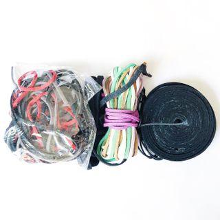 CRAFT SUPPLIES: Assorted Suede Strings