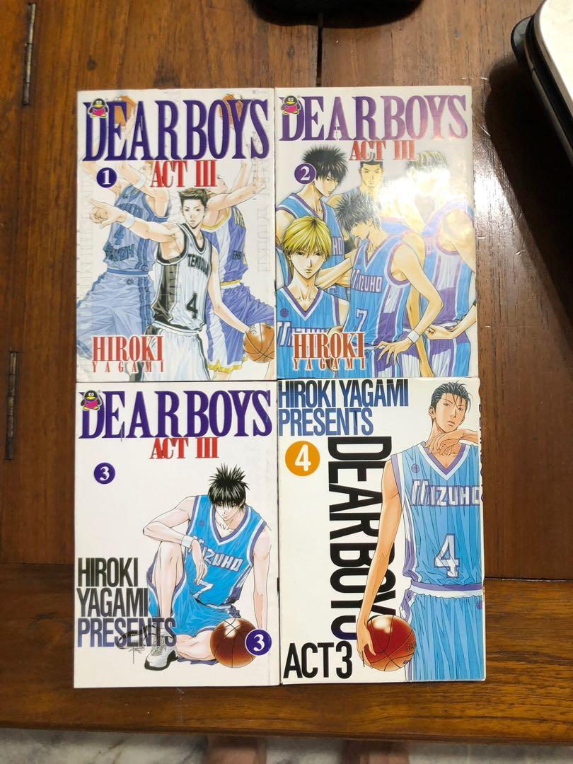 Dear Boys Act Iii Vol 1 4 Comic Books Stationery Comics Manga On Carousell Dear Boys Act Iii Vol 1 4 Comic Books Stationery Comics Manga On Carousell