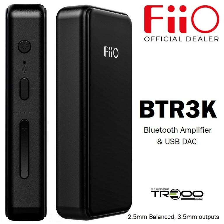 Official FiiO BTR3K Wireless Bluetooth Portable Headphone Amplifier USB DAC with Built in Microphone