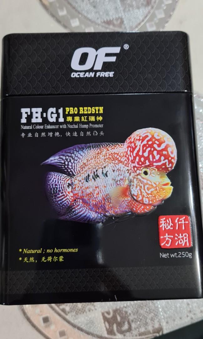 Flowerhorn Pellet Pet Supplies For Fish Fish Food On Carousell