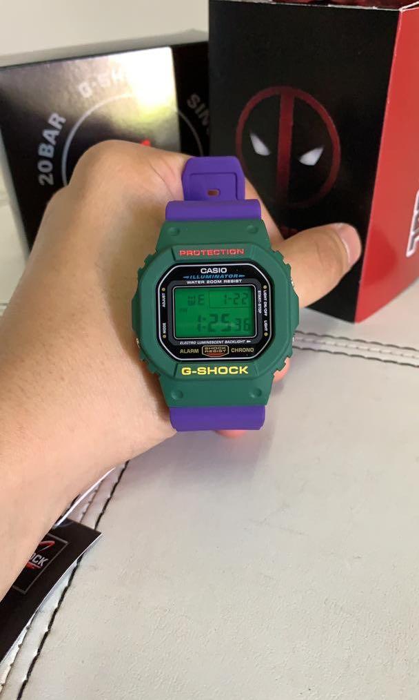 g shock joker petak original