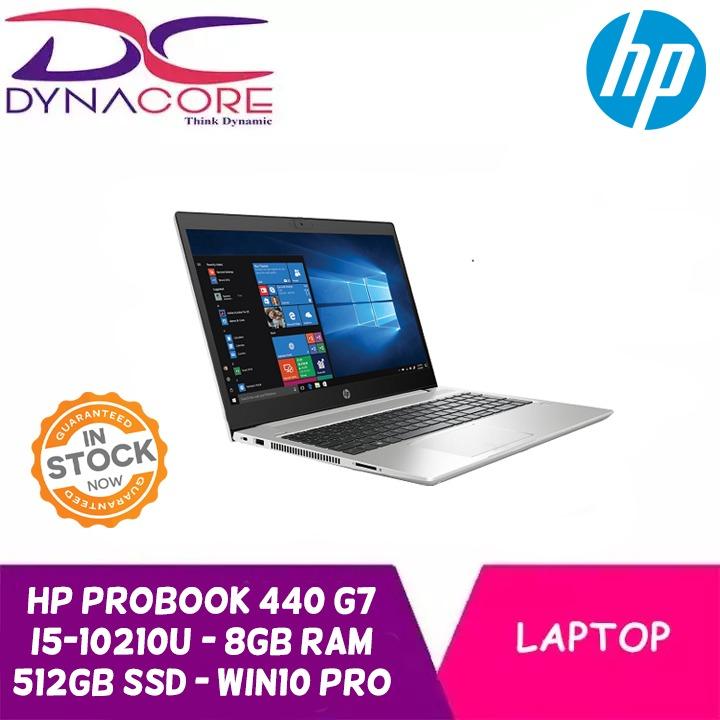 Hp Probook 440g7 10th Gen Intel Core I5 u 8gb 512gb Ssd Win 10pro 14 Ips 3years Warranty By Hp Brand New Dynacore Electronics Computers Laptops On Carousell