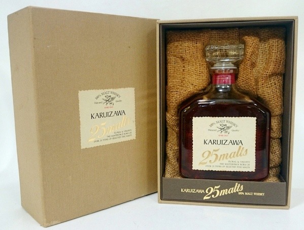 輕井沢Karuizawa 25 Malts 700ml Japanese Whisky , 嘢食& 嘢飲