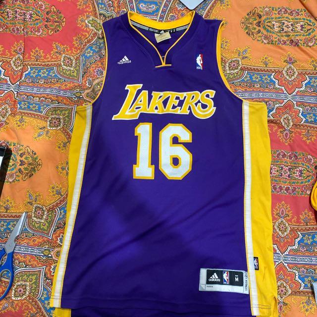 Los Angeles Lakers Basketball Jersey, Men's Fashion ...