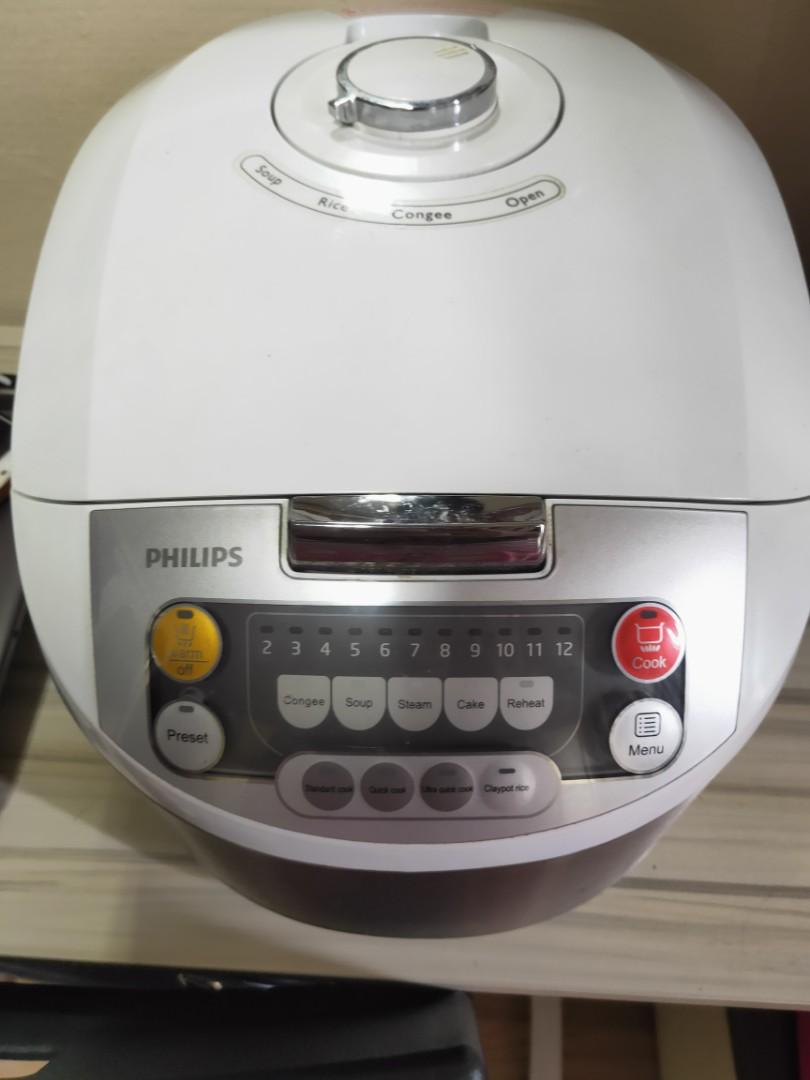 Philips HD3038 Rice Cooker 1.8L, TV & Home Appliances, Kitchen