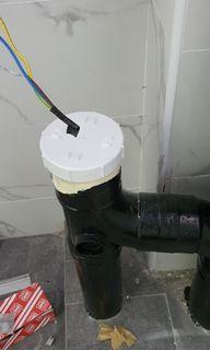 Plumbing works for Choke and Servicing by local friendly plumber.