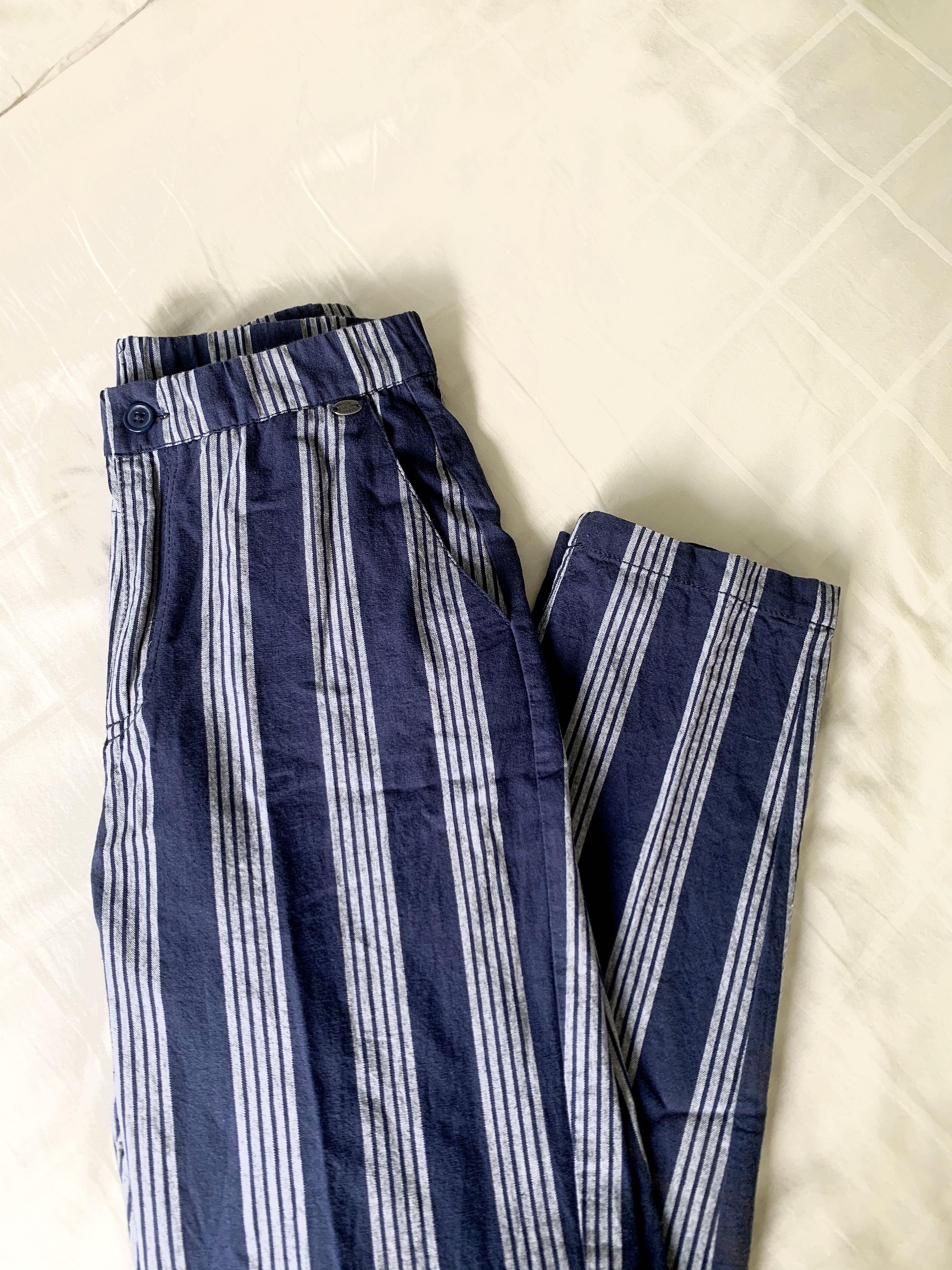 Pull and bear striped trousers Clearance