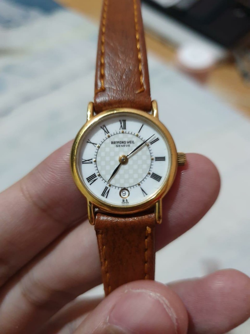 Raymond Weil Geneve 9923 18k Gold Fesyen Wanita Jam Tangan