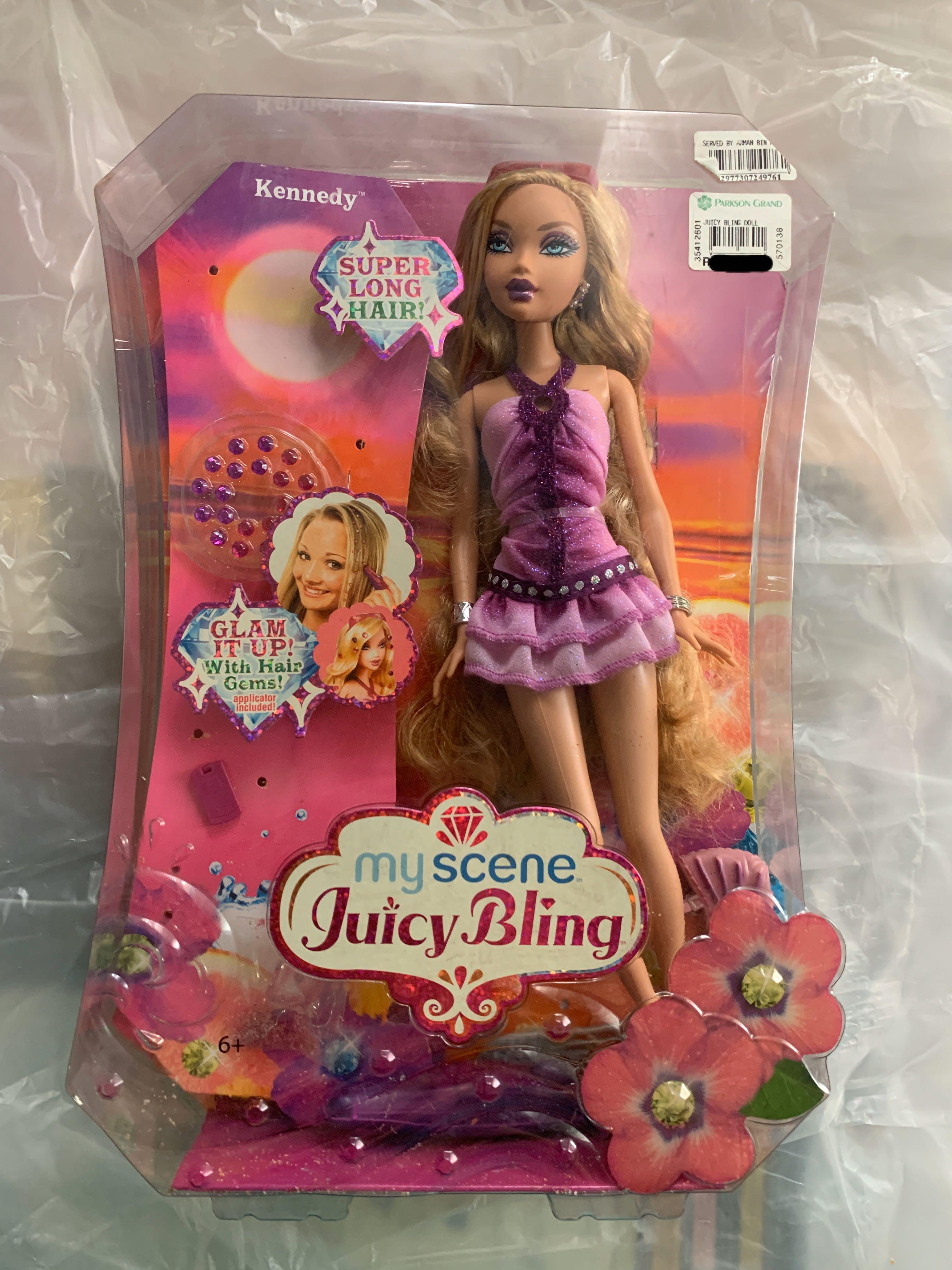 MyScene Juicy Bling - Kennedy Styling Head with Accessories - Brand New/In  Box