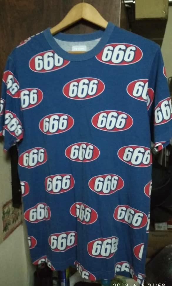 Supreme 666 shirt sales