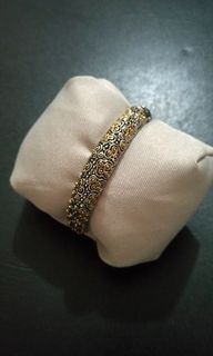 (包平郵) 泰國復古金銀雕花手鈪 Thailand Bracelet64223015407233110