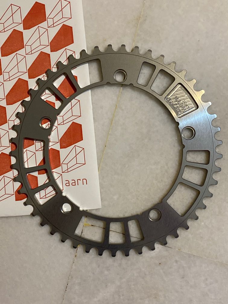 AARN track fixed fixie chainring 144 bcd 49 tooth, Sports Equipment,  Bicycles  Parts, Parts  Accessories on Carousell