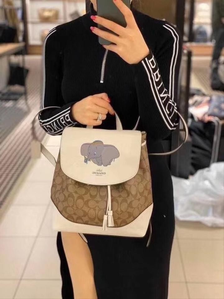 Authentic coach 91121 Disney x coach elle backpack, Luxury, Bags & Wallets  on Carousell