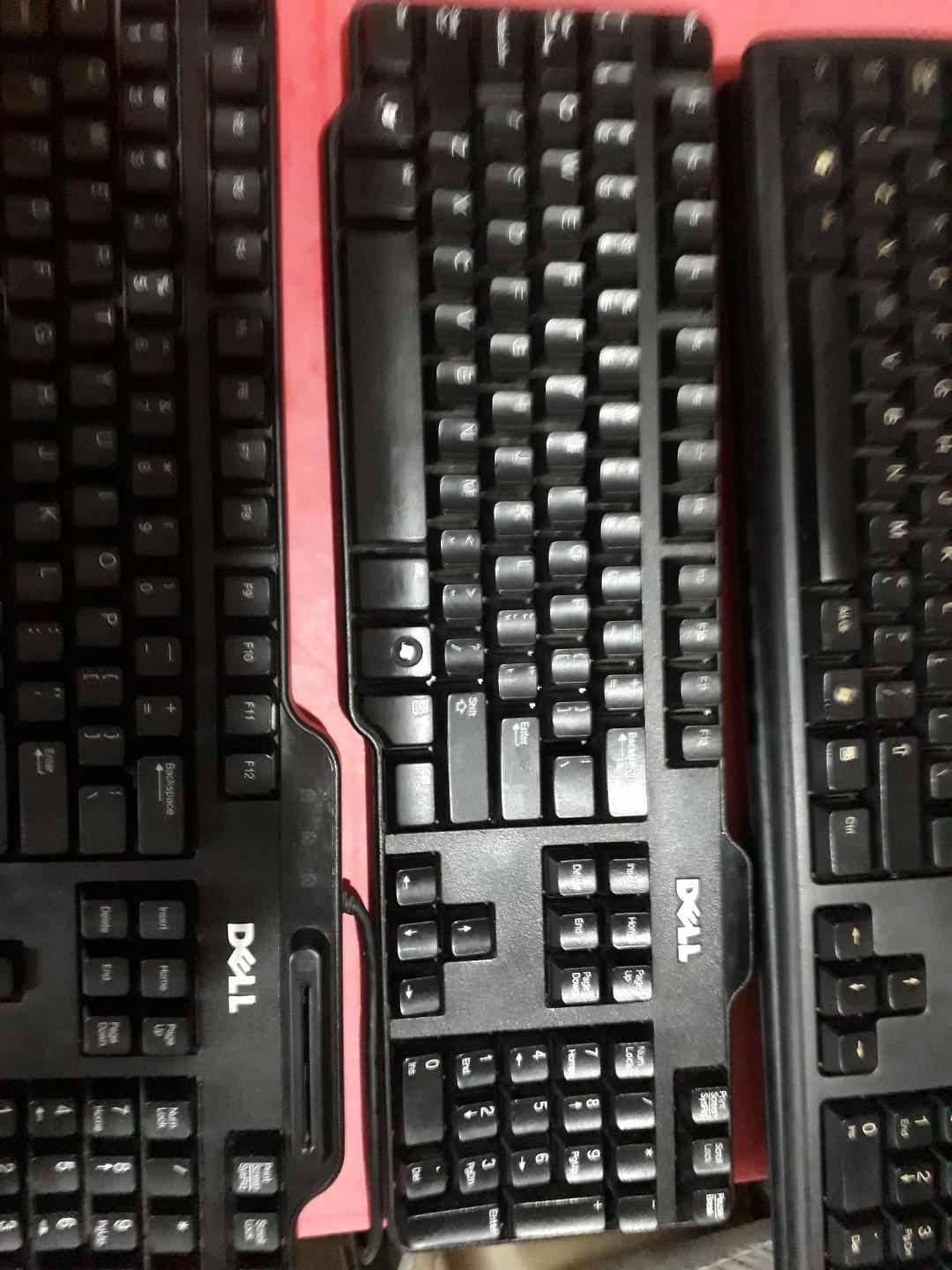 Authentic Keyboard (Category: Computer Keyboard) located in Las Pinas. Submitted by jaziyah6 (Listing ID 1000445705, Image 3). Description: Used AUTHENTIC keyboard brand: DELL & hp DELL model# RT7D60 & SK-8115 HP model# KU-0316 & SK-2025 WORKING.