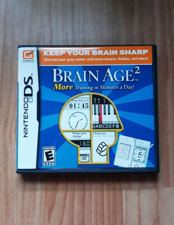 nintendo ds brain age 2