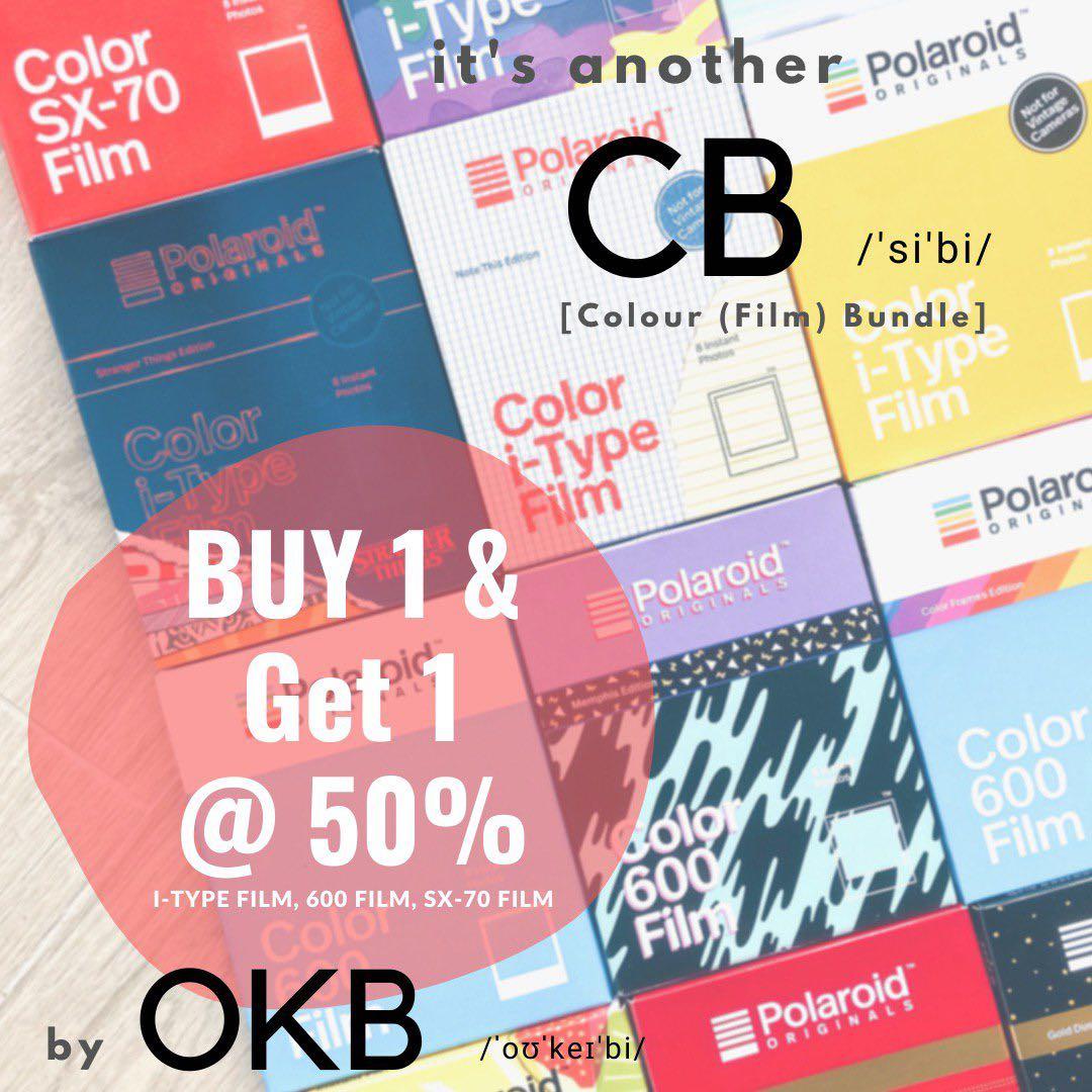 Colourfilm Bundle By Okb Polaroid Store Photography Camera Accessories Others On Carousell Okb' li bir grup hastanın aynı ortamda kalmasıyla ortaya çıkan absürt olaylar silsilesiyle, birbirlerine derman olma çabalarını konu alan çok eğlenceli ve keyifli bir ispanyol filmi. carousell